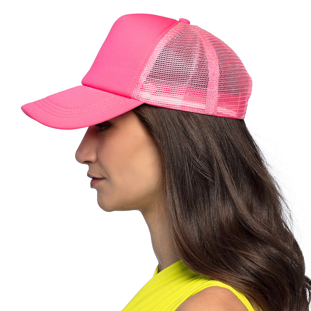 Cap Neon pink classic - 4