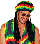 Dreadlocks Reggae Mütze für Herren - 3