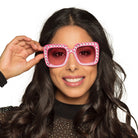 Bling Bling Partybrille pink - 1