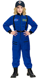 Blauer Astronaut Kinderkostüm - 2