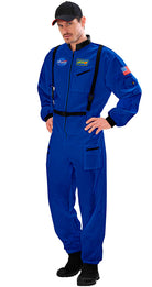 Blauer Astronaut Herrenkostüm - 2