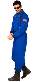 Blauer Astronaut Herrenkostüm - 3