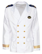 Admiral Kapitänsjacke weiß für Herren - 3