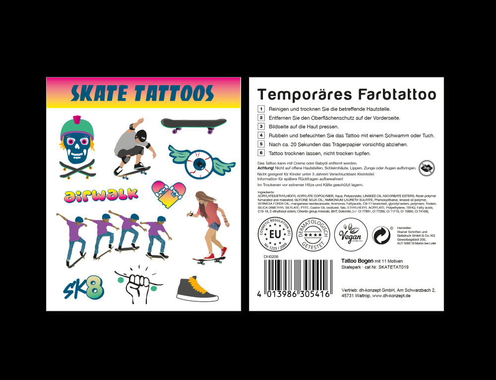 11 Keep Rolling Skatepark Tattoos 1