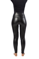 Thermo Leggings schwarz matt - 4