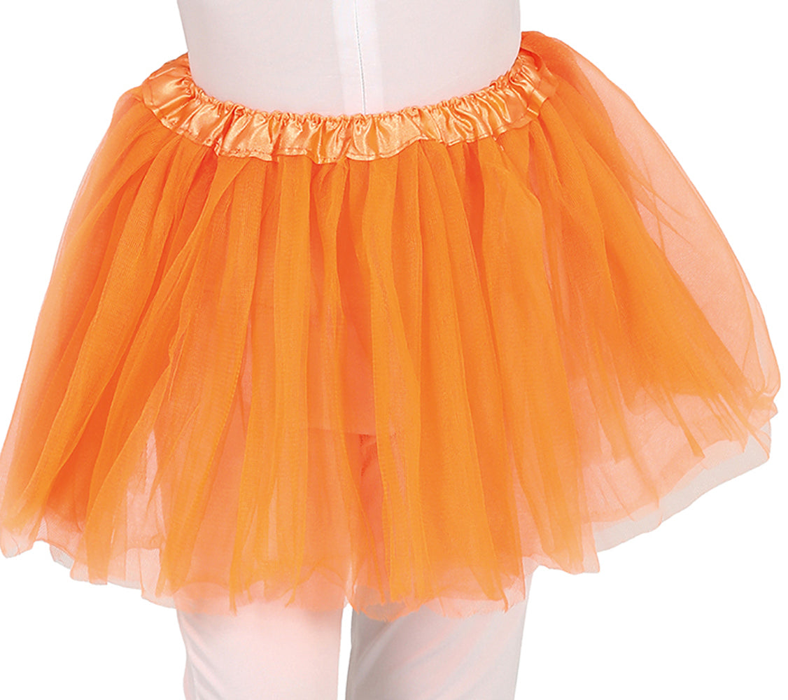 Mädchen Tutu 30cm orange - 1