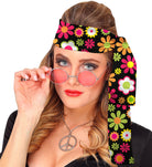 Hippie Neon Flowers Stirnband - 2