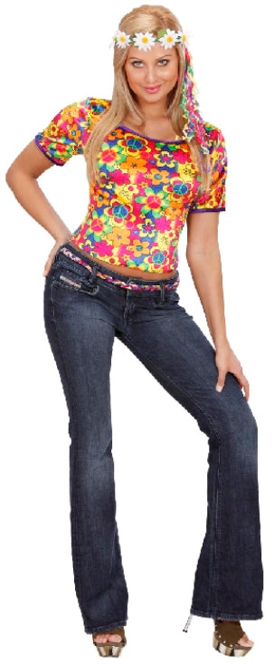 Flower Power Shirt für Damen - 2