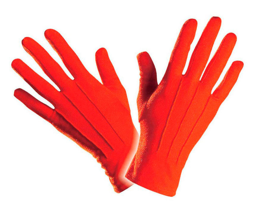 Handschuhe in rot - 1