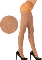 Goldene Glitzerstrumpfhose 40 DEN - 2