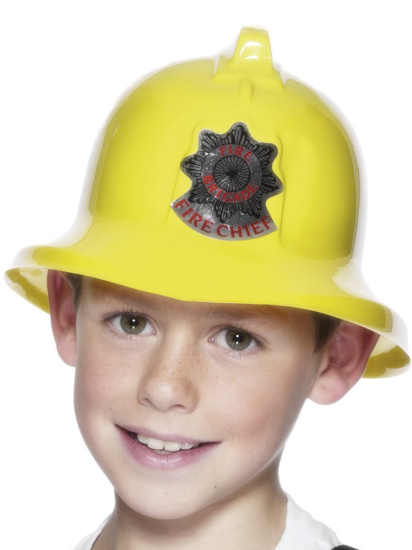 Feuerwehrhelm gelb für Kinder - 1