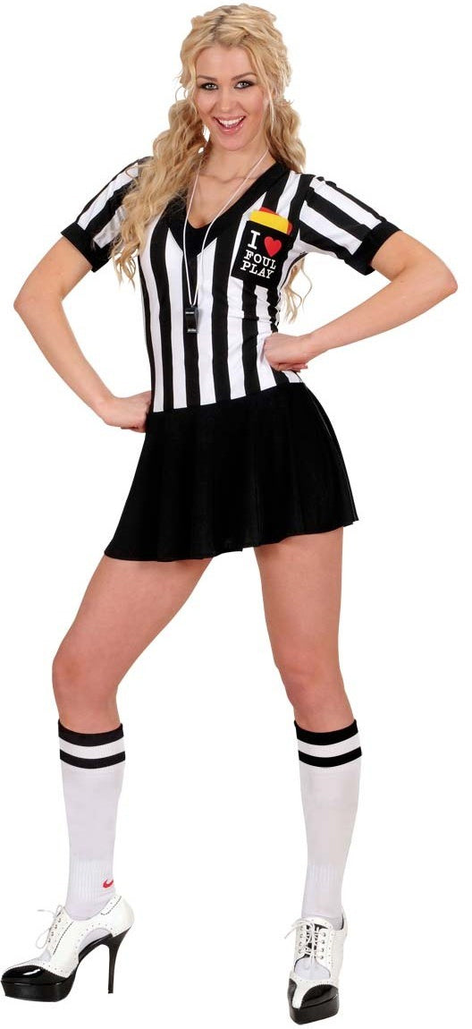 Sexy Referee Schiedsrichter Kostüm für Damen - 1