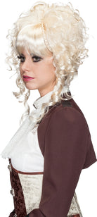 Locken Perücke Luna blond - 3