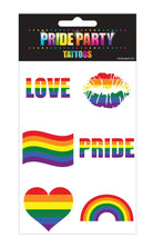 Rainbow Pride Party Tattoos - 1