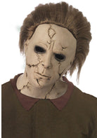 Michael Myers Latexmaske mit Haaren - 1