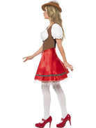 Dirndl Gundel in Rot-Braun - 2