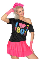 I Love The 80s T-Shirt für Damen - 1