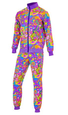 Flower Power Neon Trainingsanzug unisex - 4