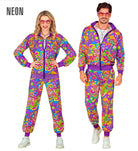 Flower Power Neon Trainingsanzug unisex - 1