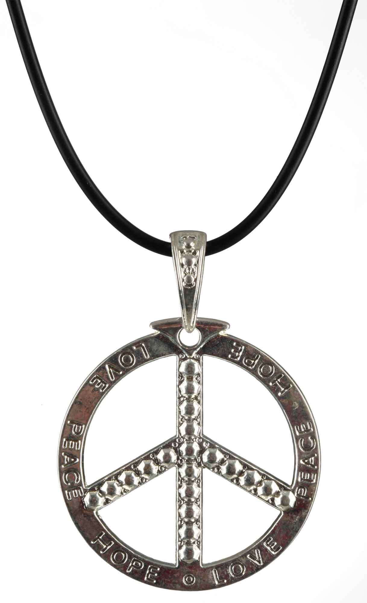 Love Peace & Hope Hippie Kette - 1