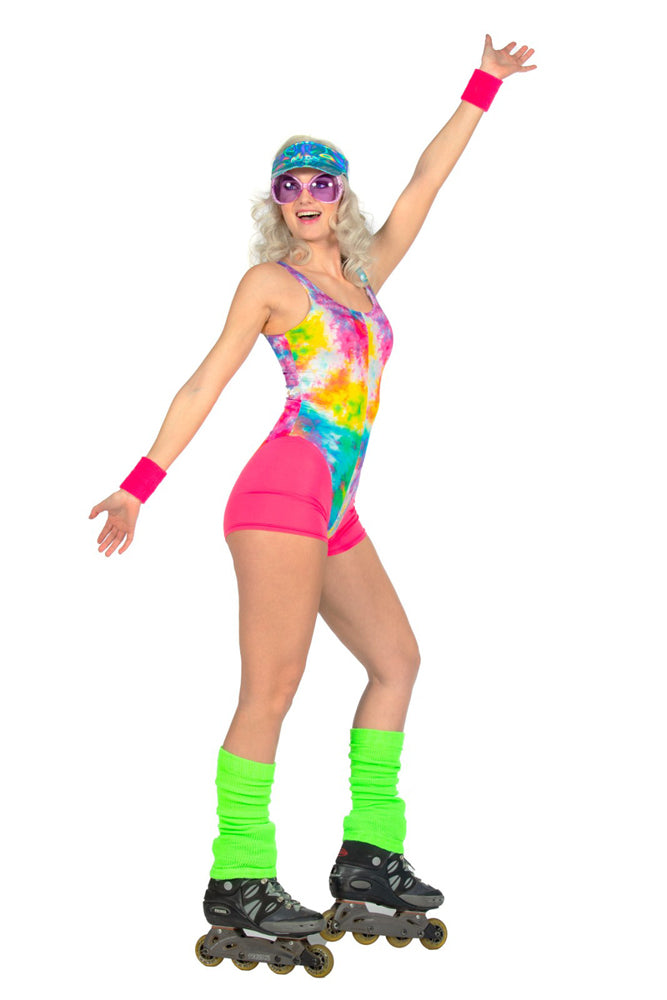 Neon Aerobic Babe Damenkostüm - 2