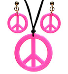 Hippie Peace Schmuckset pink - 2