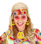 Hippie Peace Schmuckset gelb - 2