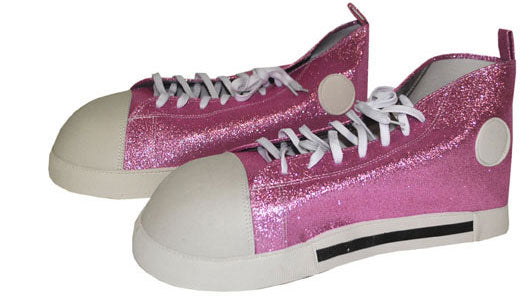 Jumbo Clown Schuhe pink - 1