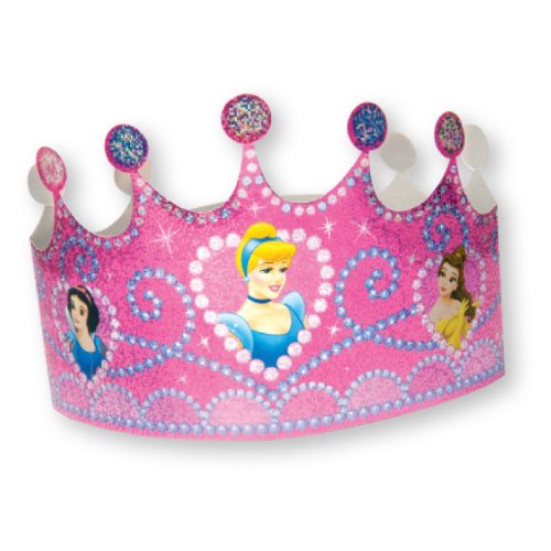 6 Disney Prinzessinnen Papp-Kronen Coronation Day 1