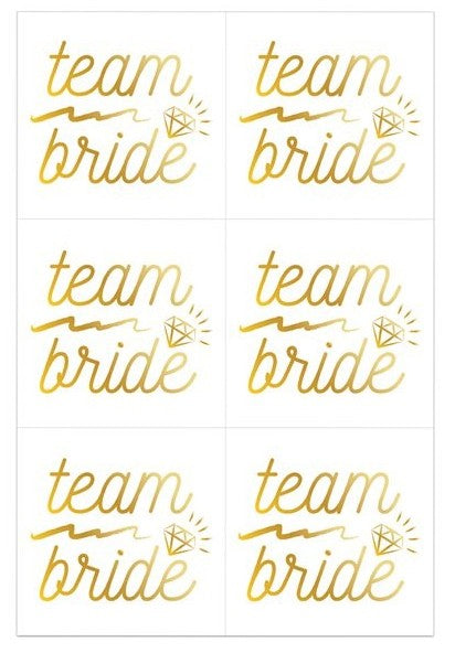 6 Goldene Team Bride Tattoos  1