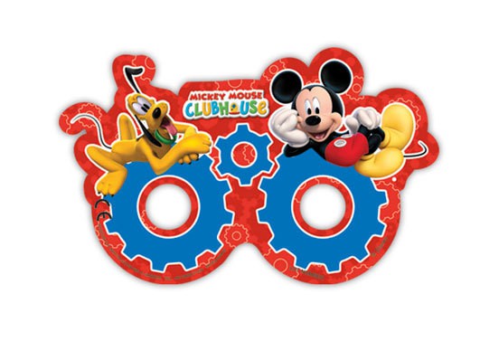 6 Mickey Mouse Partyfreunde Lustige Masken 1