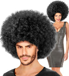 Mega Afro Perücke Daddy für Herren schwarz - 1