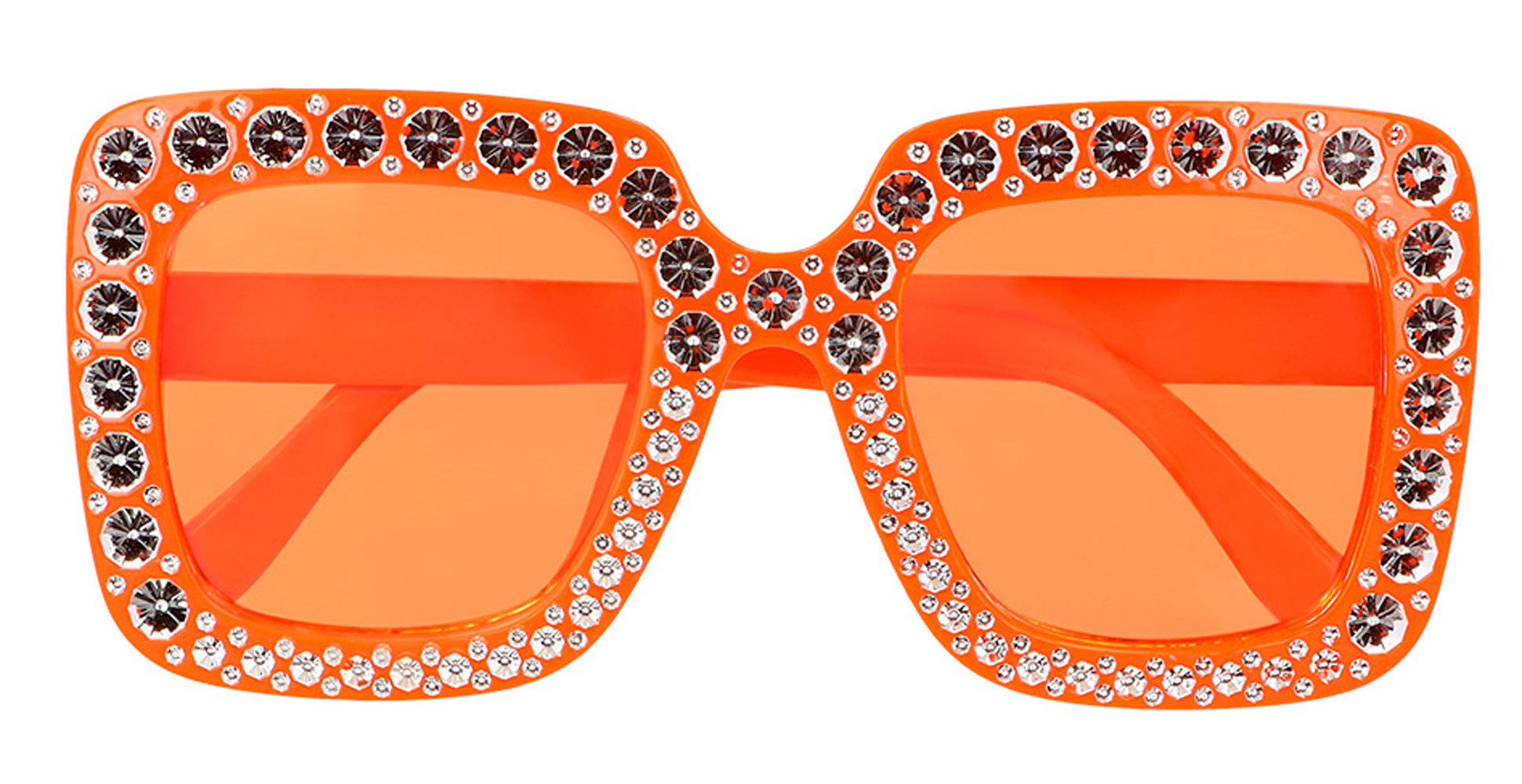 Bling Bling Partybrille orange - 3