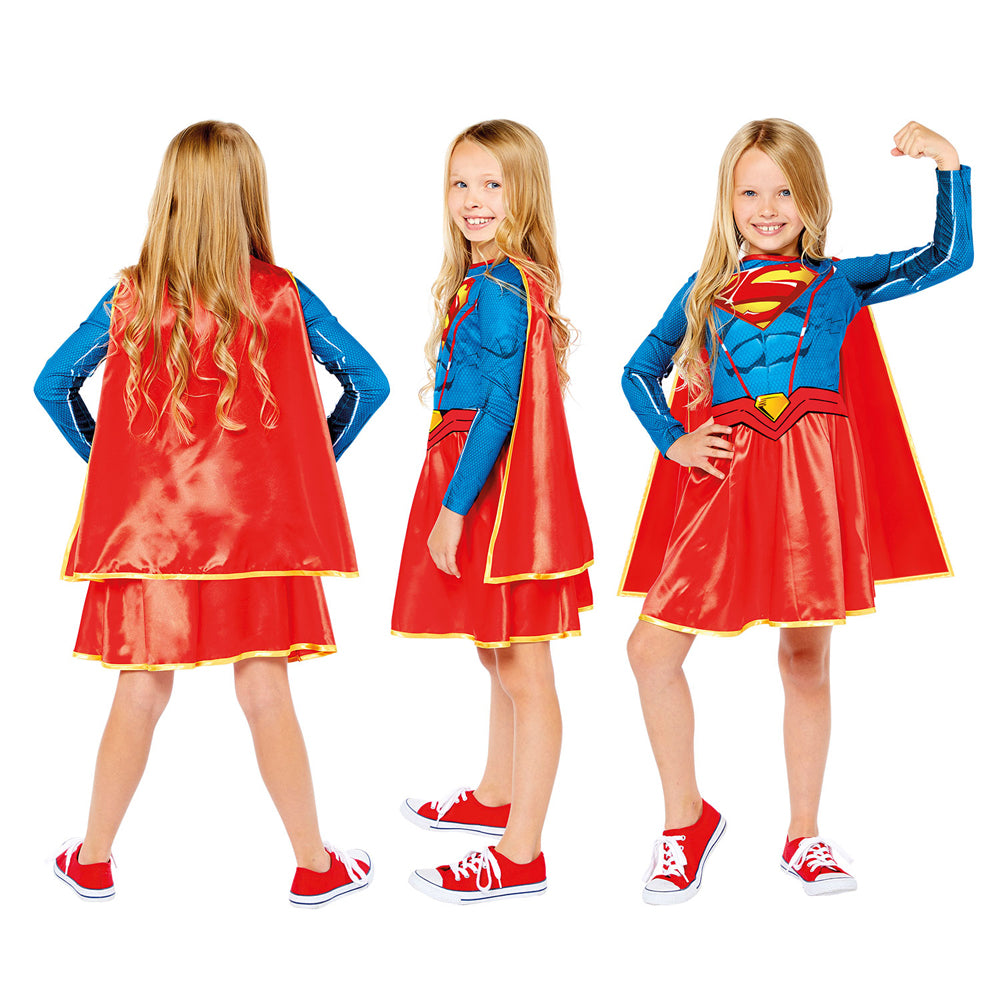 Recyceltes Supergirl Kostüm für Kinder - 5