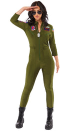 Top Gun Jumpsuit Damenkostüm - 1