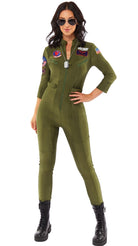 Top Gun Jumpsuit Damenkostüm - 3