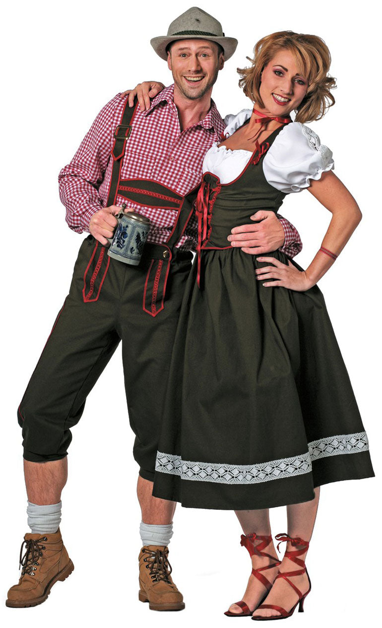 Berit Dirndl Trachtenkleid braun - 3