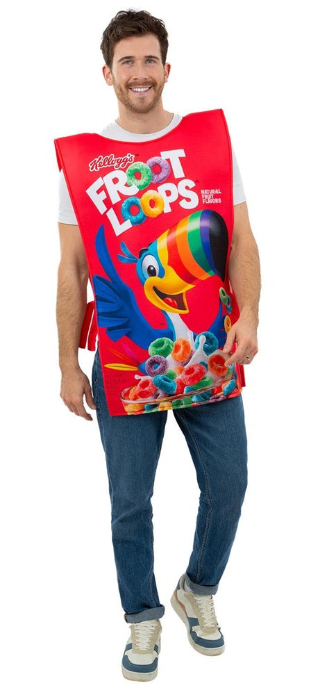 Kelloggs Fruit Loops Herren Kostüm - 1