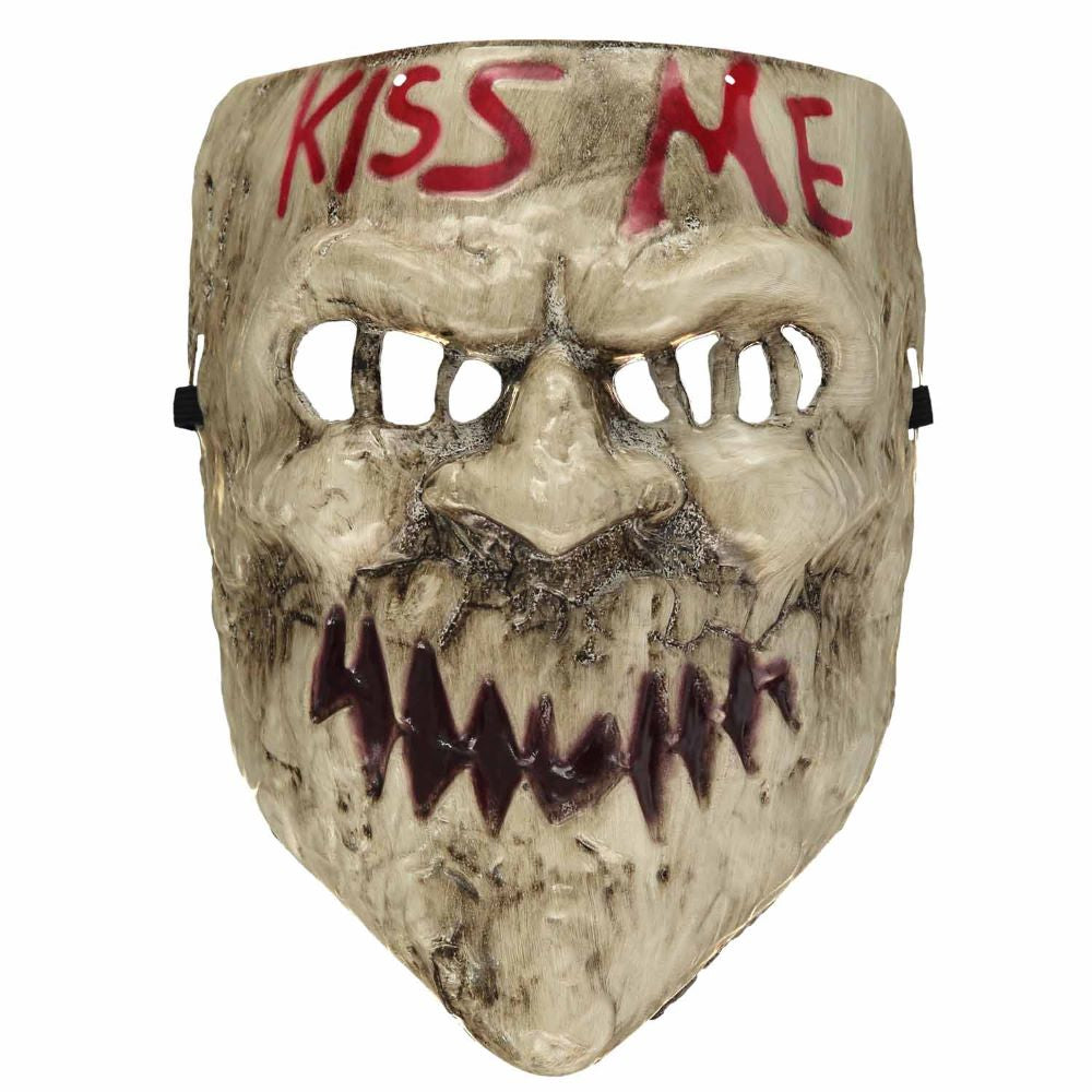 Kiss Me Horror Halloween Maske - 1