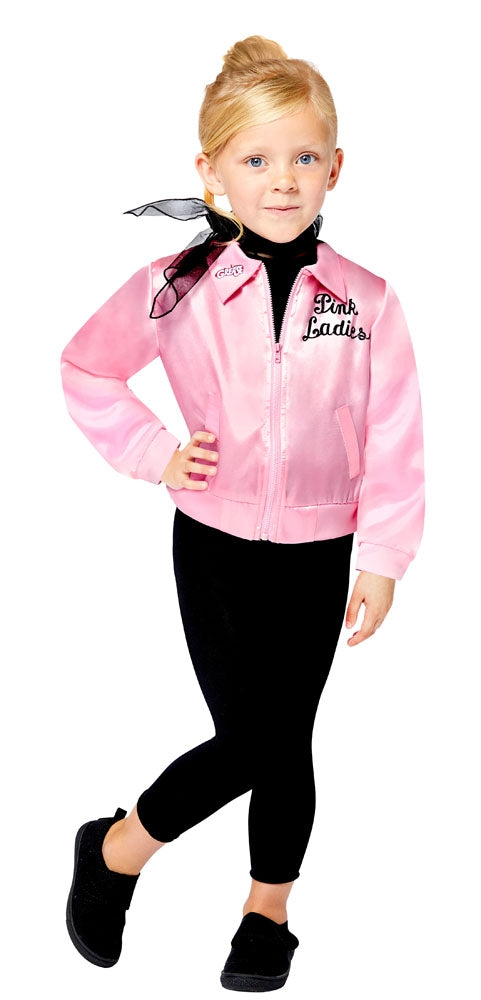 Pink Girl Grease Kostüm für Mädchen - 1