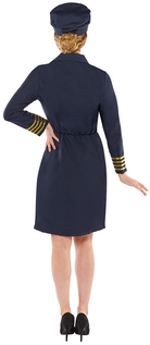 Navy Lady Jane Damenkostüm Deluxe - 4