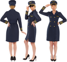 Navy Lady Jane Damenkostüm Deluxe - 5