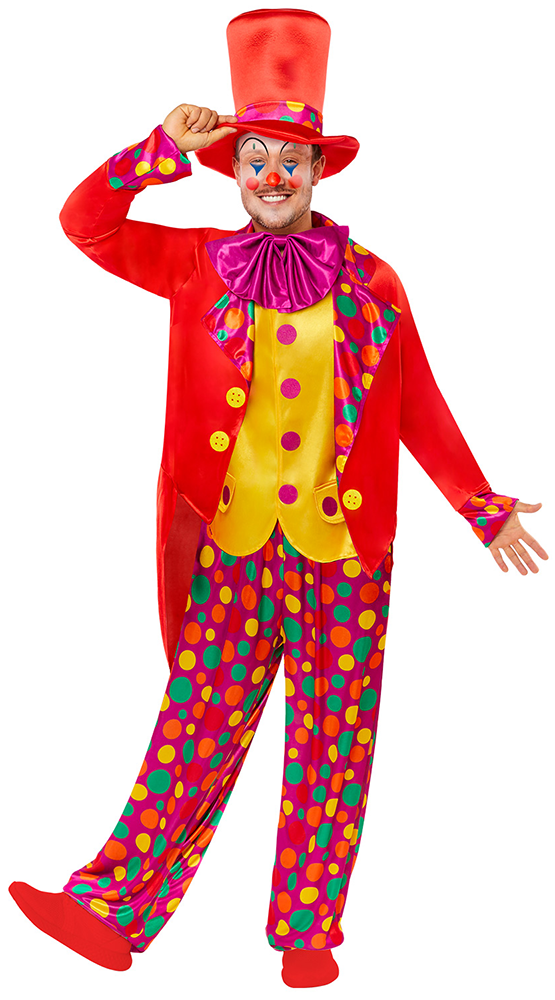 Funny Eddy Clown Kostüm für Herren - 2