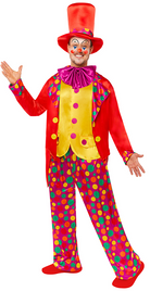 Funny Eddy Clown Kostüm für Herren - 3