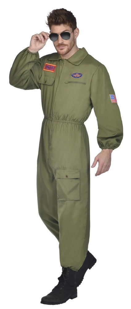 Kampfjet Pilot Overall Herrenkostüm - 2