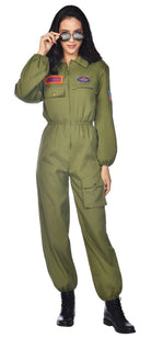 Kampfjet Pilotin Overall Damenkostüm - 4