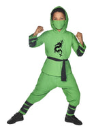 Grüner Ninja Krieger Kinderkostüm - 1