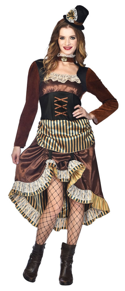 Steampunk Lady Yvette Damenkostüm - 1