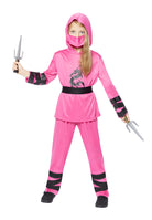 Pink Ninja Girl Mädchenkostüm - 3