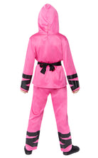 Pink Ninja Girl Mädchenkostüm - 5